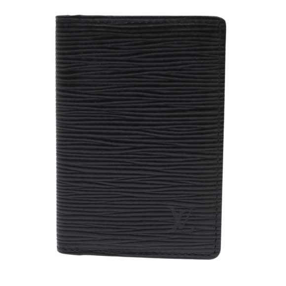 LOUIS VUITTON Epi Organizer De Poche Card Case Black M63582 LV Auth 48066 - Picture 13 of 16